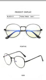 Round Frame Anti Blue Light Glasses