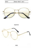 Round Frame Anti Blue Light Glasses