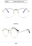 Round Frame Anti Blue Light Glasses