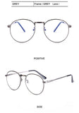 Round Frame Anti Blue Light Glasses